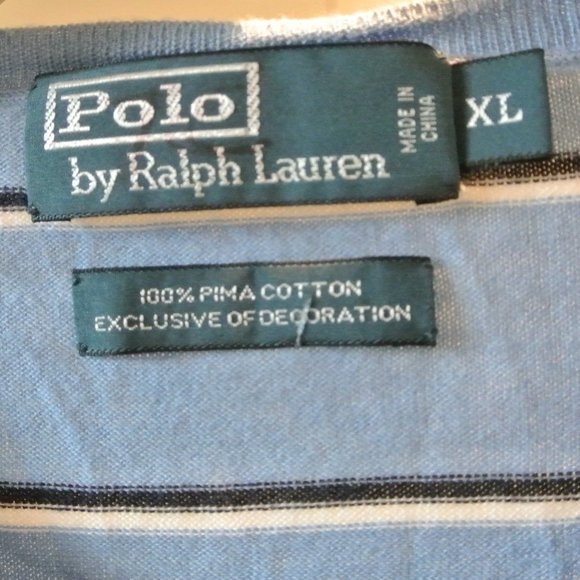 Men's Polo Ralph Lauren lightweight Pima cotton crewneck long sleeve sweater XL - Picture 3 of 4